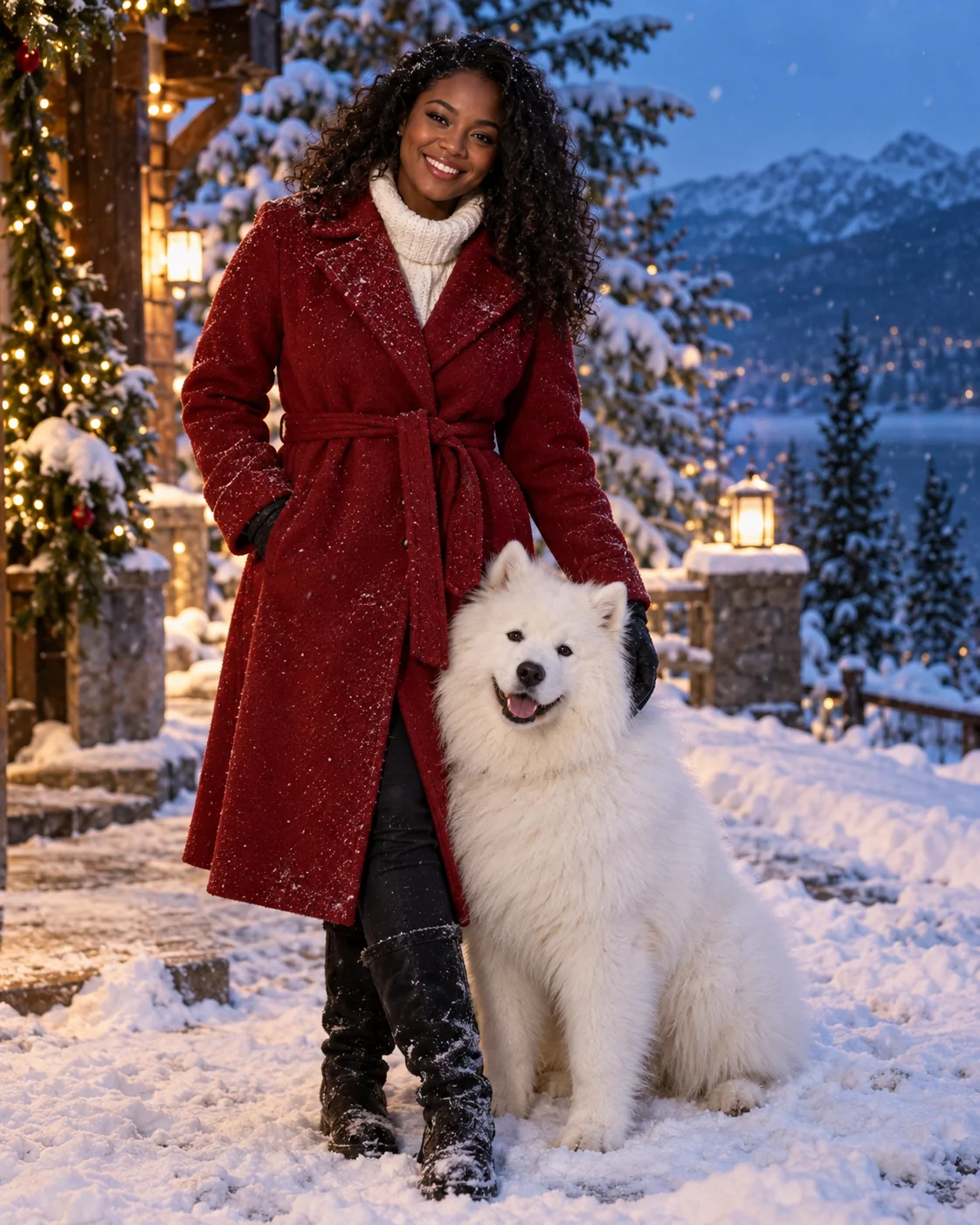 Snowy paws